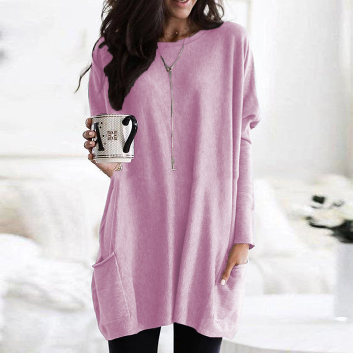 Nerissa | Relaxed Pocket Tunic with Elegant Tummy Coverage
