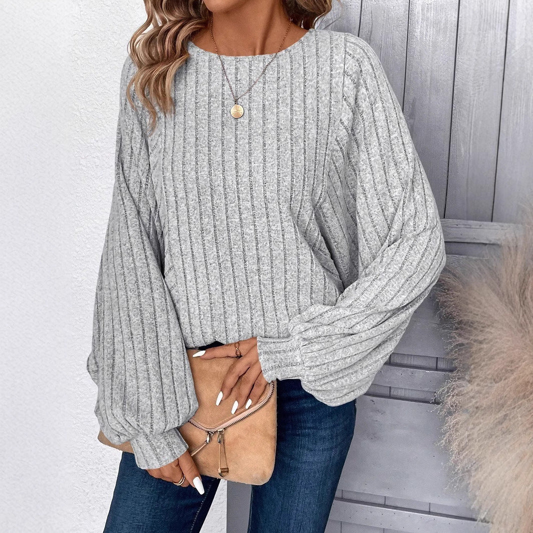 Tiana | Casual Loose Fit Long Sleeve Blouse