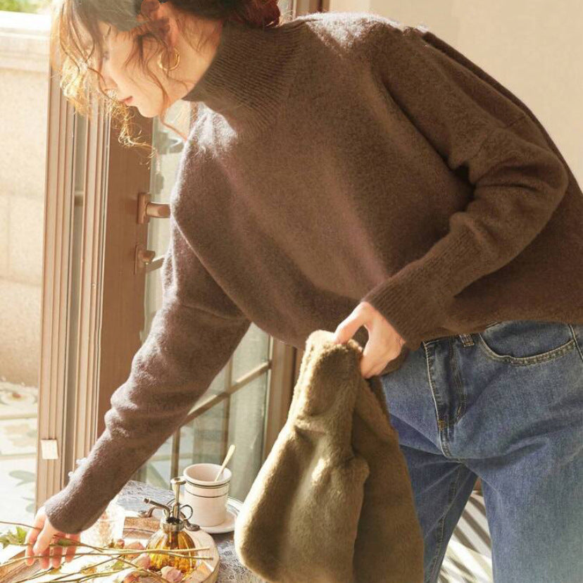 Fisal | Casual Turtle Neck Long Sleeve Sweater