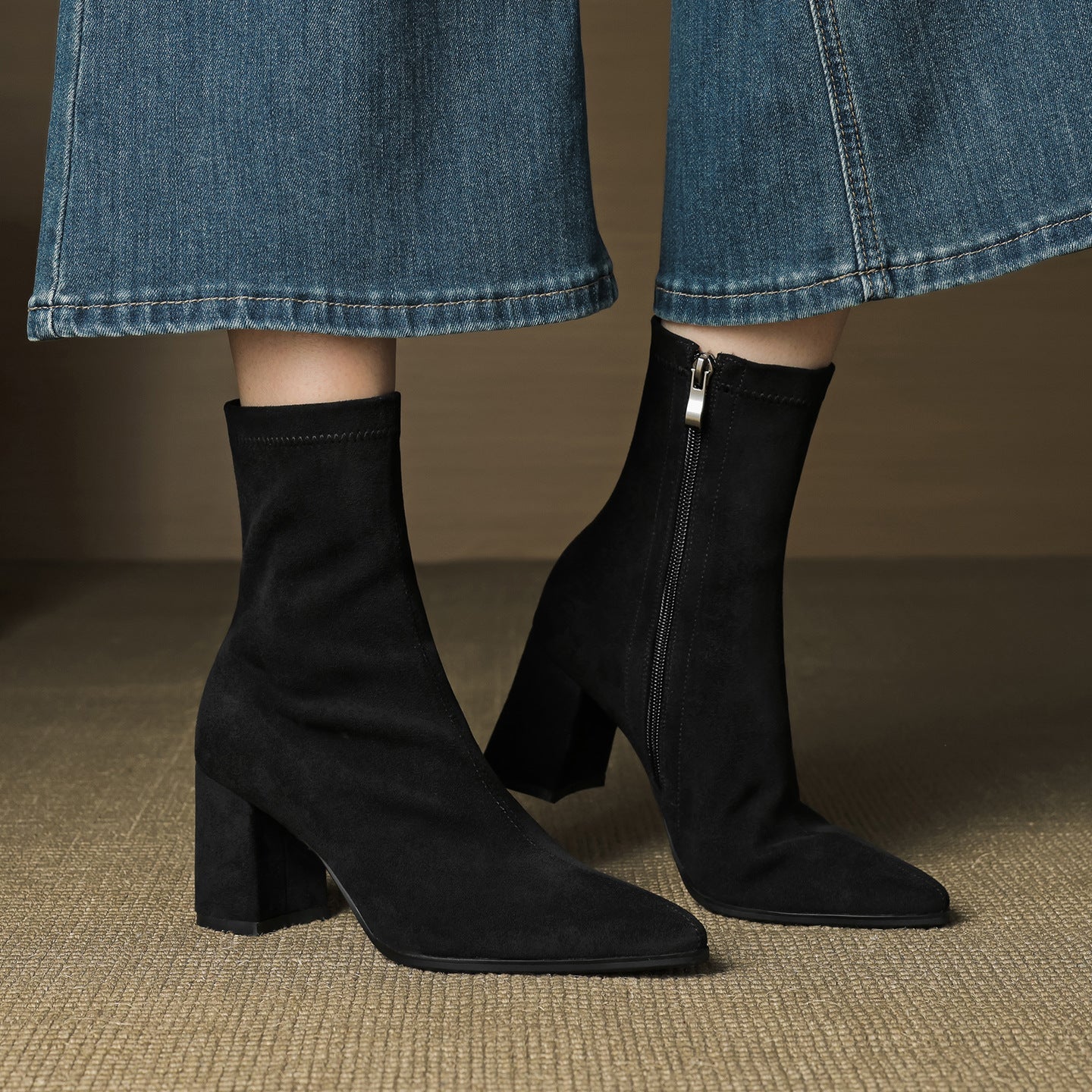 Alora | Genuine Suede Boots
