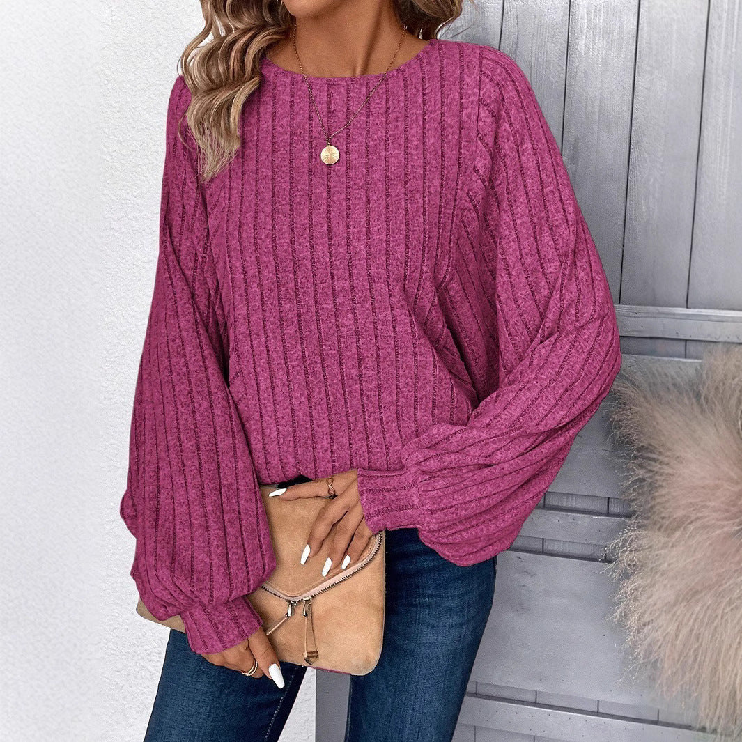 Tiana | Casual Loose Fit Long Sleeve Blouse