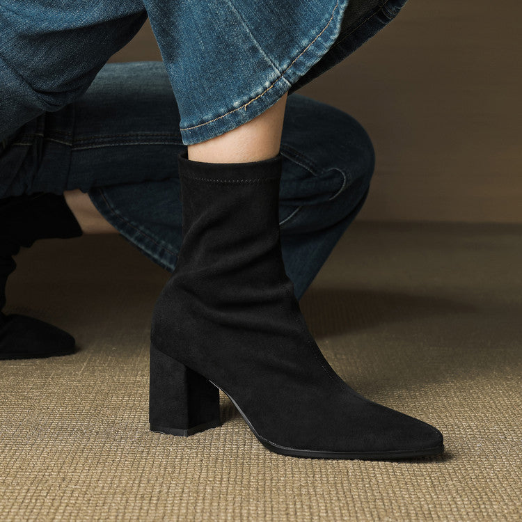 Alora | Genuine Suede Boots