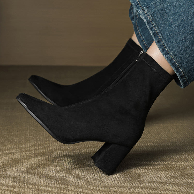 Alora | Genuine Suede Boots