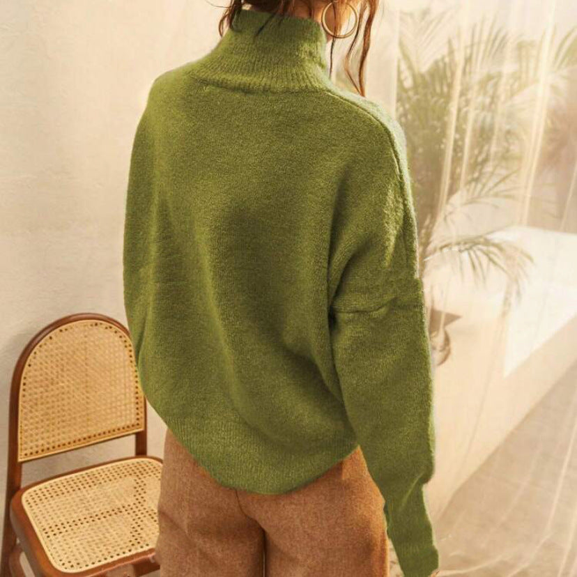 Fisal | Casual Turtle Neck Long Sleeve Sweater