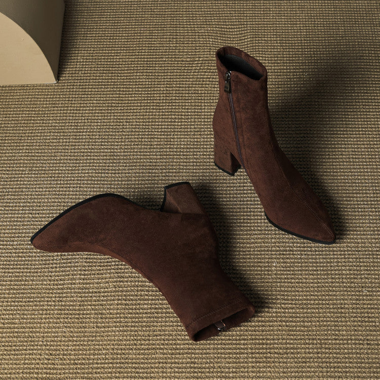 Alora | Genuine Suede Boots