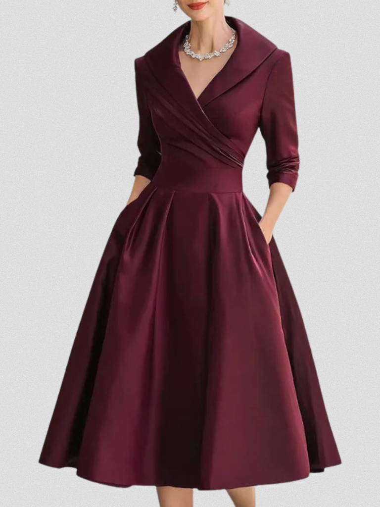 Lina | Holiday Elegance Dress