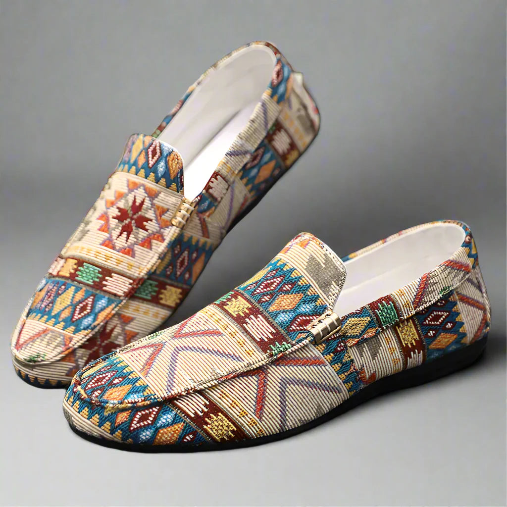Presco | Boheme Andean Canvas Loafer