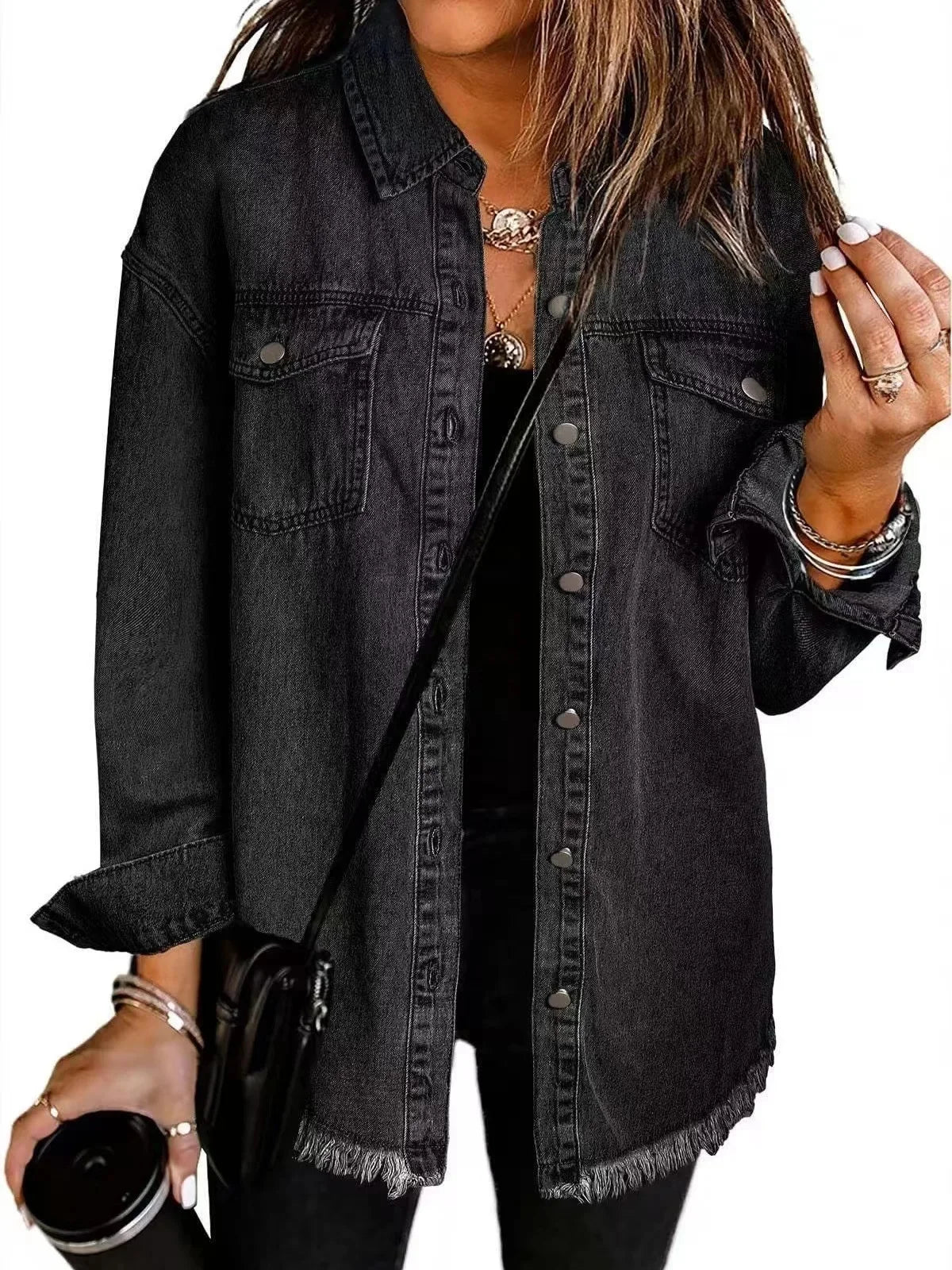 Khea | Denim Shirt Jacket