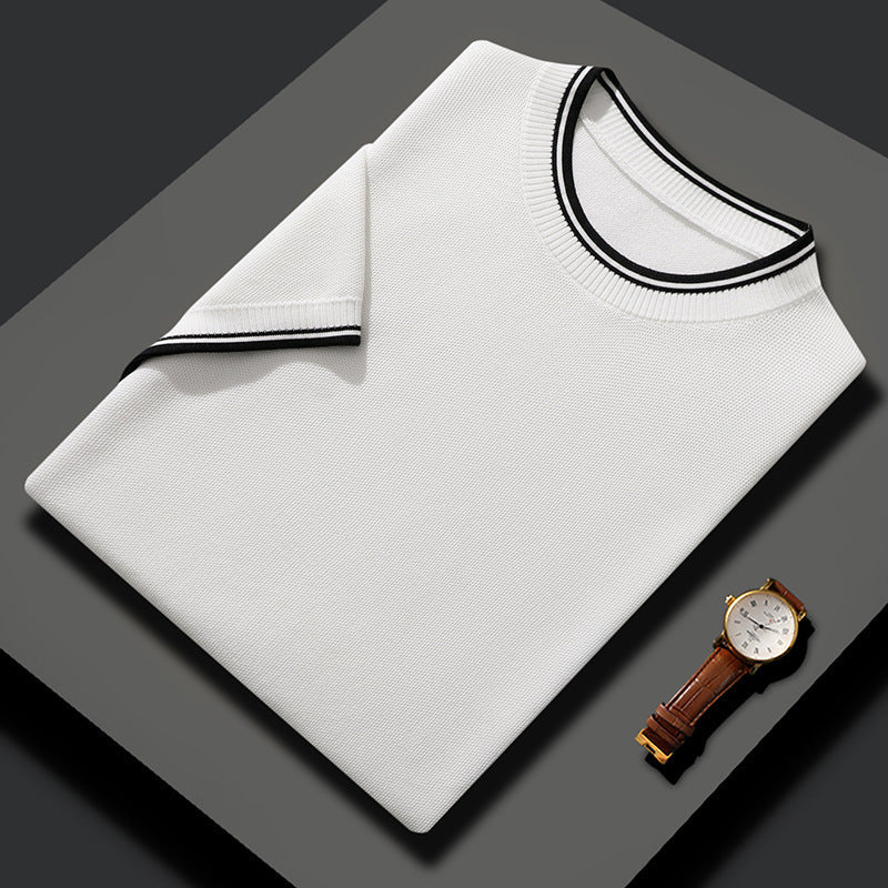Calder | Cotton Silk Short Sleeve Shirt