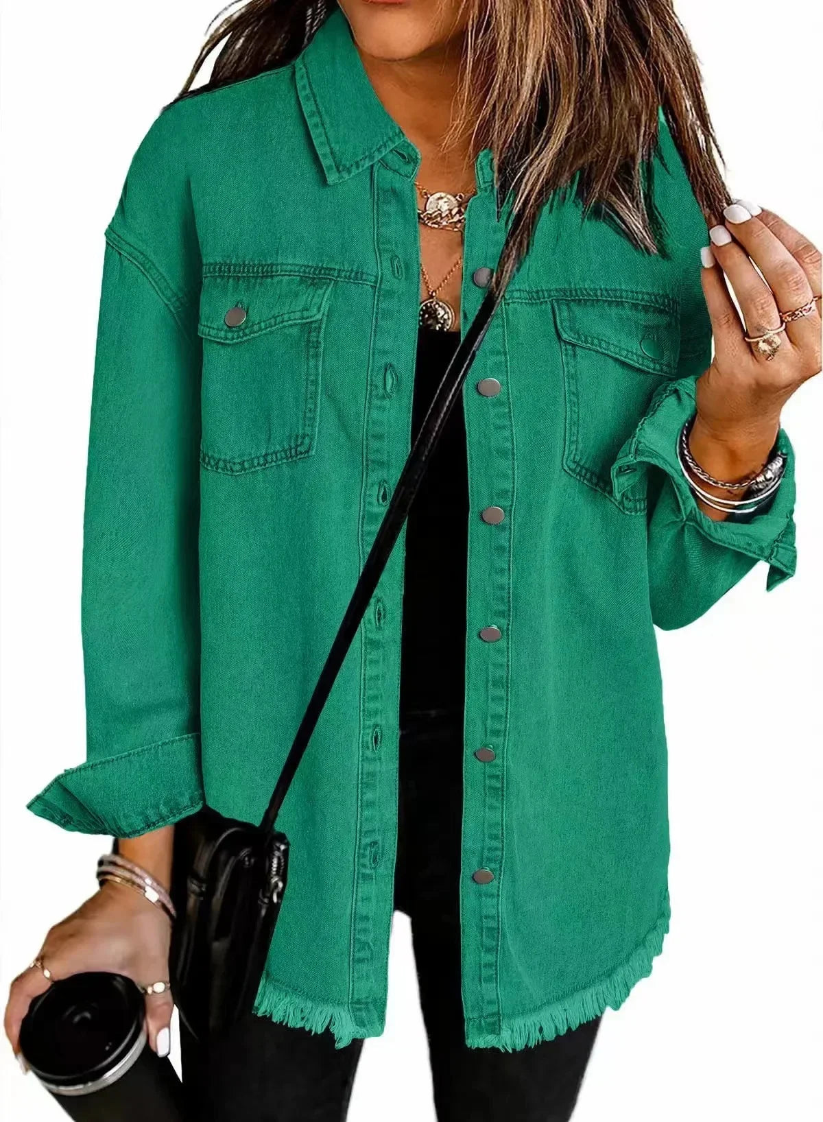 Khea | Denim Shirt Jacket