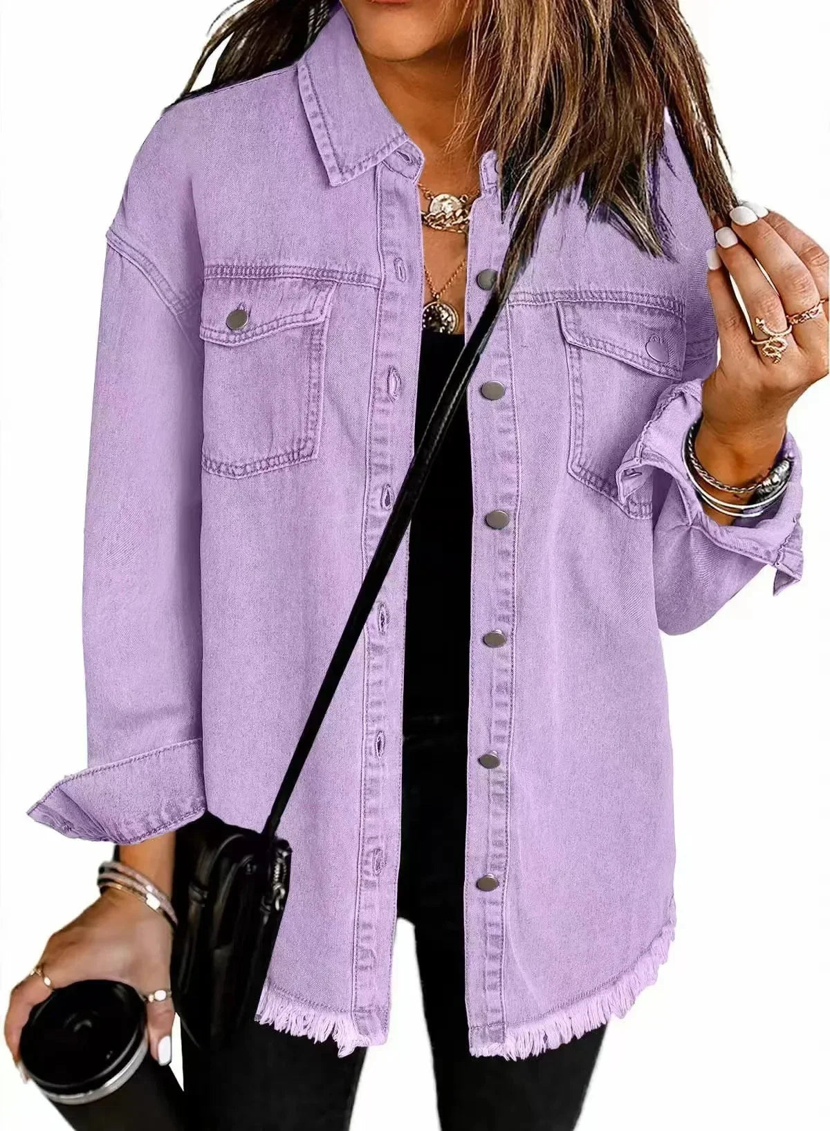 Khea | Denim Shirt Jacket