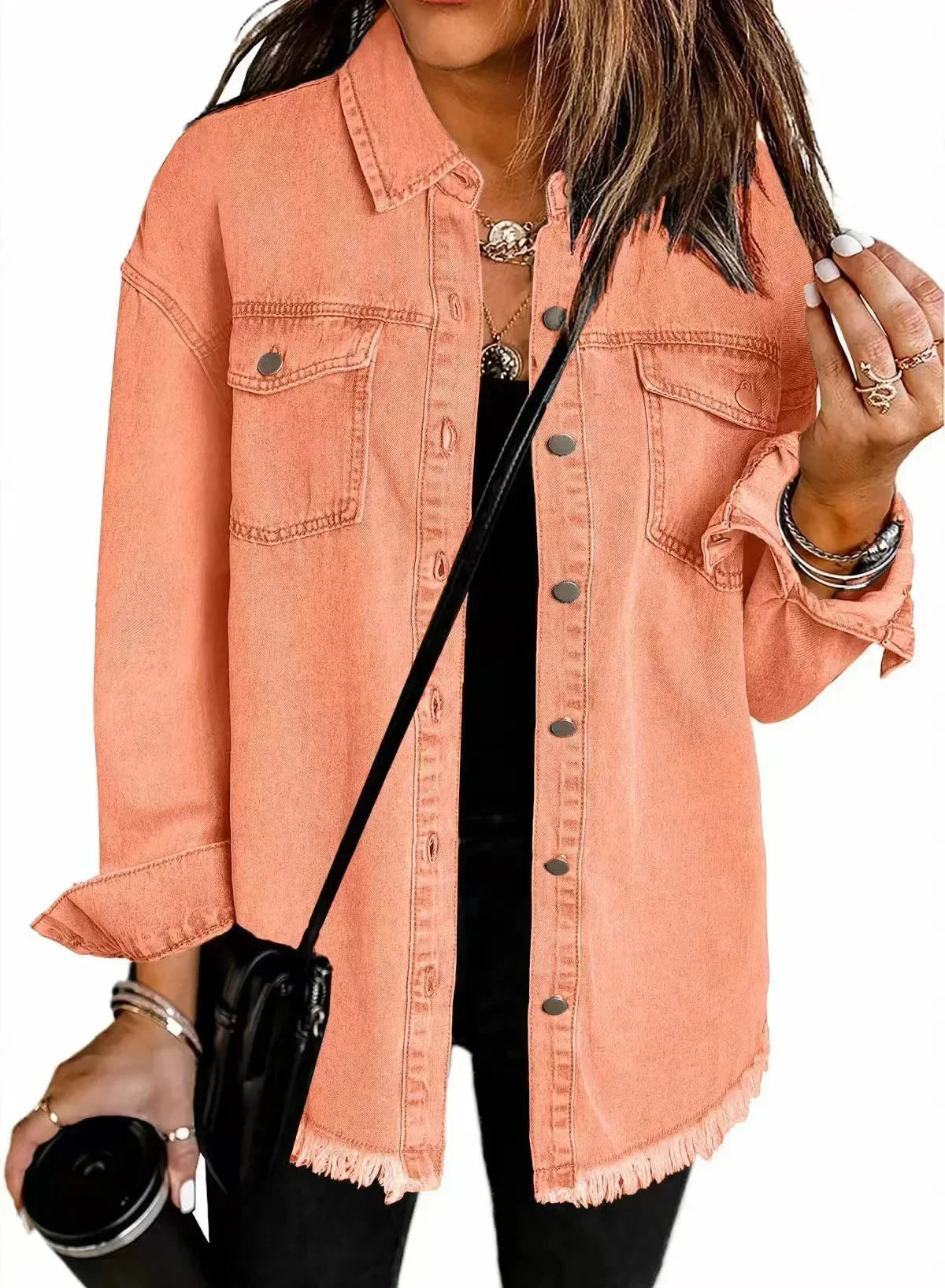 Khea | Denim Shirt Jacket