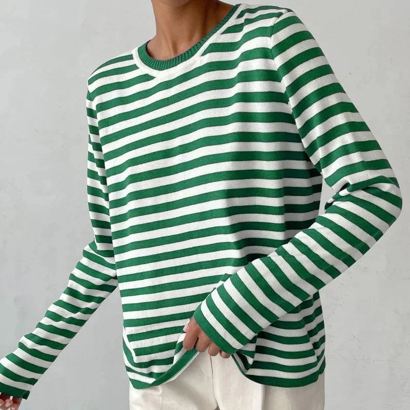Marina | Striped Cotton Shirt