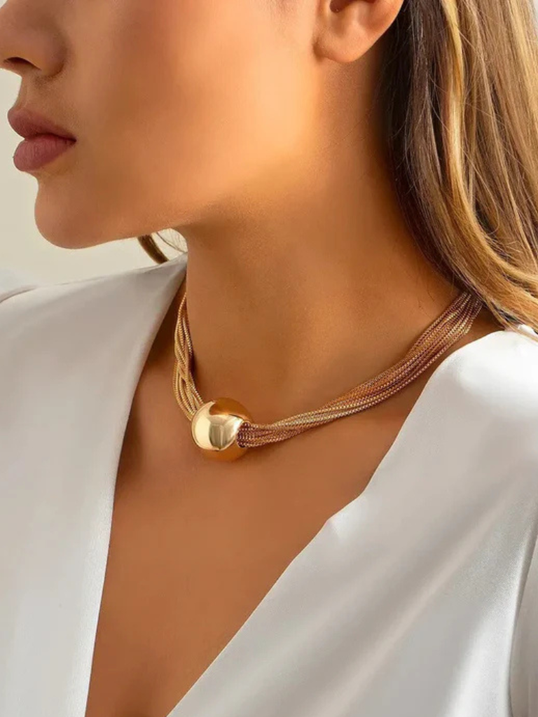 Casey | Luxe Orb Necklace