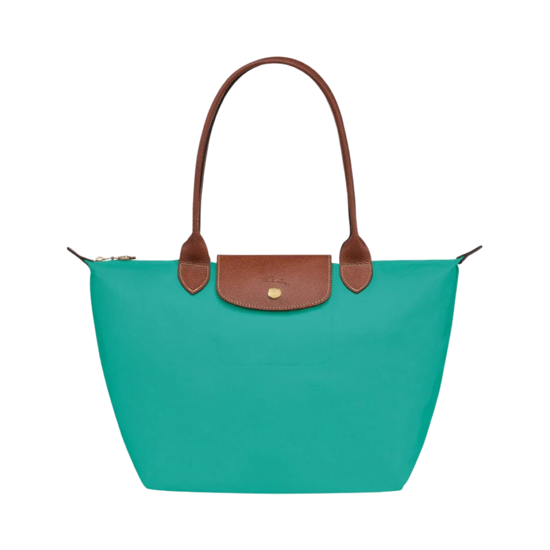 Longchamp - Large Le Pliage Tote, Turquoise